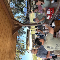 Andrew pouring