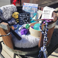 Auction-Barrel filled with treats