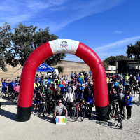 Bike Riders Group Photo/Start Line